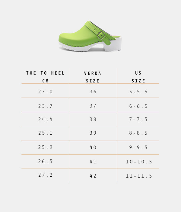 green leather clogs with strap white comfort base professional