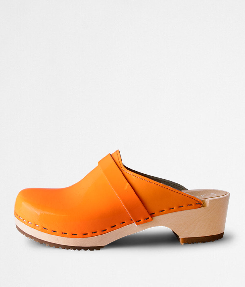 LEDIG - NEON ORANGE - VERKA Clogs